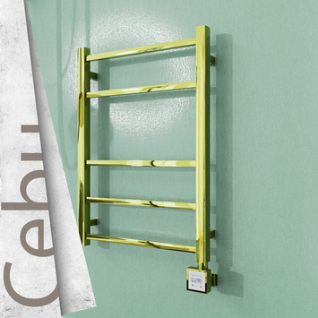 - Cebu Electric Towel Warmer 500x705 Gold Ktx3 200 W  - Cebu Electric Towel Warmer 500x705 Gold Ktx3 200 W