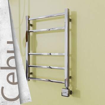 - Cebu Electric Towel Warmer 500x705 Polished Finish Ktx3 200 W  - Cebu Electric Towel Warmer 500x705 Polished Finish Ktx3 200 W