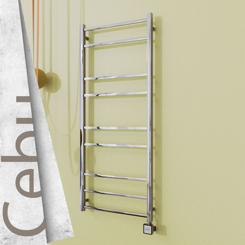 - Cebu Electric Towel Warmer 600x1395 Polished Finish Ktx3 200 W  - Cebu Electric Towel Warmer 600x1395 Polished Finish Ktx3 200 W