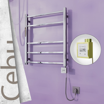 - Cebu Electric Towel Warmer 600x705 Gold Ktx3 200 W (Spiral Cable)  - Cebu Electric Towel Warmer 600x705 Gold Ktx3 200 W (Spiral Cable)