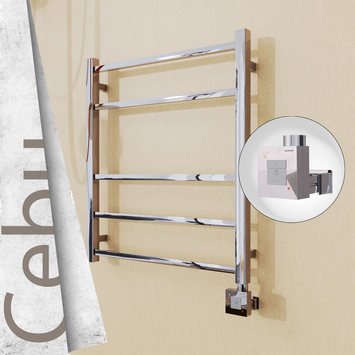 - Cebu Electric Towel Warmer 600x705 Mirror Finish Ktx1 200 W  - Cebu Electric Towel Warmer 600x705 Mirror Finish Ktx1 200 W