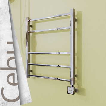 - Cebu Electric Towel Warmer 600x705 Polished Finish Ktx3 200 W  - Cebu Electric Towel Warmer 600x705 Polished Finish Ktx3 200 W