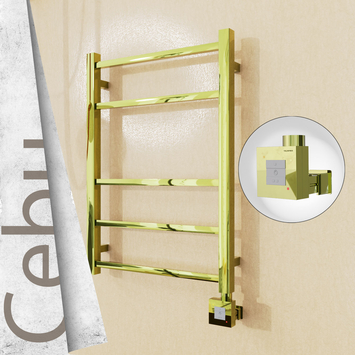 Radiva - Cebu Sèche Serviettes Electrique 500x705 Or Ktx1 200 Watt