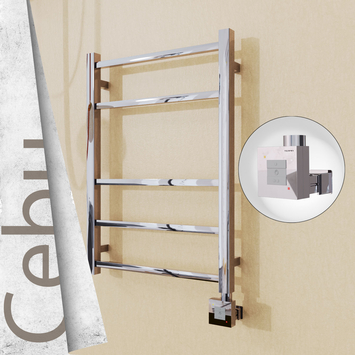 Radiva - Cebu Sèche Serviettes Electrique 500x705 Finition de polissage Ktx1 200 Watt