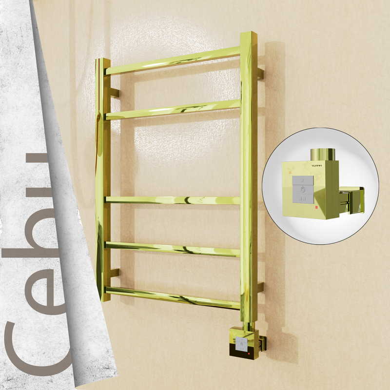 Cebu Sèche Serviettes Electrique 500x705 Or Ktx1 200 Watt