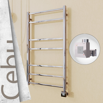 - Cebu Electric Towel Warmer 600x1050 Mirror Finish Ktx1 200 W  - Cebu Electric Towel Warmer 600x1050 Mirror Finish Ktx1 200 W