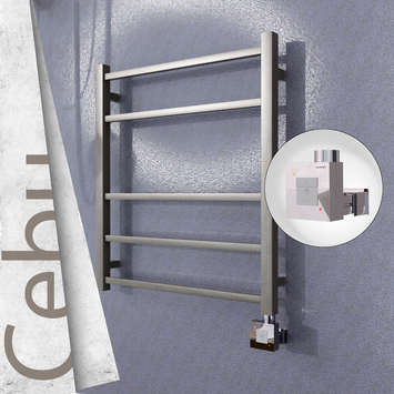 Radiva - Cebu Sèche Serviettes Electrique 600x705 Finition peinture satiné Ktx1 200 Watt