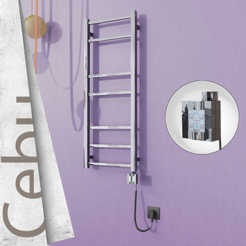 - CEBU Elektrikli Paslanmaz Çelik Havlupan 400x1050 Ayna Polisaj (KTX4 Termostat) 200W Spiral Kablolu  - CEBU Elektrikli Paslanmaz Çelik Havlupan 400x1050 Ayna Polisaj (KTX4 Termostat) 200W Spiral Kablolu