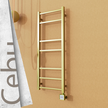 - CEBU Elektrikli Paslanmaz Çelik Havlupan 400x1050 Satine Altın (KTX3 Termostat) 200W  - CEBU Elektrikli Paslanmaz Çelik Havlupan 400x1050 Satine Altın (KTX3 Termostat) 200W