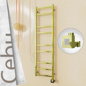 - CEBU Elektrikli Paslanmaz Çelik Havlupan 400x1395 Altın (KTX1 Termostat) 200W  - CEBU Elektrikli Paslanmaz Çelik Havlupan 400x1395 Altın (KTX1 Termostat) 200W