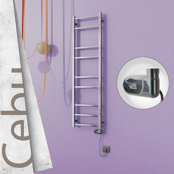 - CEBU Elektrikli Paslanmaz Çelik Havlupan 400x1395 Ayna Polisaj (Thesis Termostat) 200W  - CEBU Elektrikli Paslanmaz Çelik Havlupan 400x1395 Ayna Polisaj (Thesis Termostat) 200W