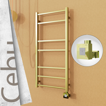 - CEBU Elektrikli Paslanmaz Çelik Havlupan 500x1050 Satine Altın (KTX1 Termostat) 200W  - CEBU Elektrikli Paslanmaz Çelik Havlupan 500x1050 Satine Altın (KTX1 Termostat) 200W