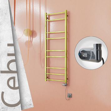 - CEBU Elektrikli Paslanmaz Çelik Havlupan 500x1395 Altın (Thesis Termostat) 300W  - CEBU Elektrikli Paslanmaz Çelik Havlupan 500x1395 Altın (Thesis Termostat) 300W