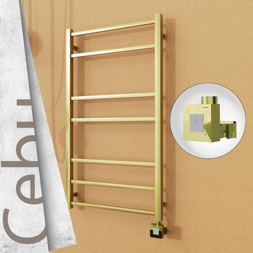 - CEBU Elektrikli Paslanmaz Çelik Havlupan 600x1050 Satine Altın (KTX1 Termostat) 200W  - CEBU Elektrikli Paslanmaz Çelik Havlupan 600x1050 Satine Altın (KTX1 Termostat) 200W