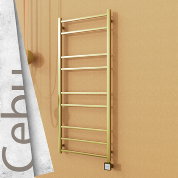 - CEBU Elektrikli Paslanmaz Çelik Havlupan 600x1395 Satine Altın (KTX3 Termostat) 300W  - CEBU Elektrikli Paslanmaz Çelik Havlupan 600x1395 Satine Altın (KTX3 Termostat) 300W