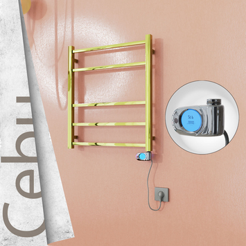 - CEBU Elektrikli Paslanmaz Çelik Havlupan 600x705 Altın (Musa Termostat) 200W  - CEBU Elektrikli Paslanmaz Çelik Havlupan 600x705 Altın (Musa Termostat) 200W