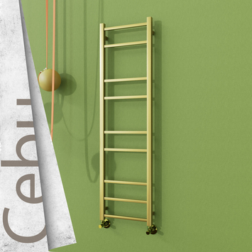 Radiva - CEBU Paslanmaz Çelik Havlupan 400x1395 Satine Altın
