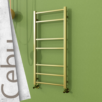 Radiva - CEBU Paslanmaz Çelik Havlupan 500x1050 Satine Altın