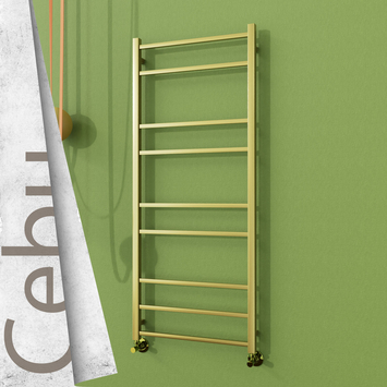 Radiva - CEBU Paslanmaz Çelik Havlupan 600x1395 Satine Altın