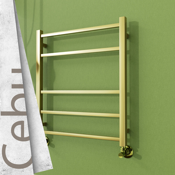 Radiva - CEBU Paslanmaz Çelik Havlupan 600x705 Satine Altın