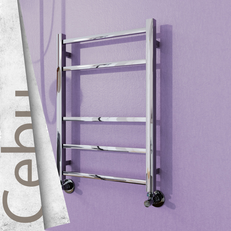 Cebu Stainless Steel Towel Warmer 500x705 Polished Finish