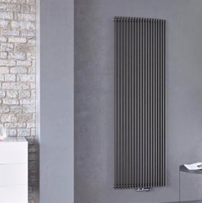 Chorus Curved Exclusive Decorative Radiator 1800x430 Anthracite