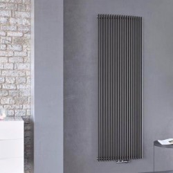 Radiva - Chorus Curved Exclusive Decorative Radiator 1800x430 Anthracite