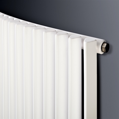 Chorus Curved Exclusive Decorative Radiator 1800x580 White