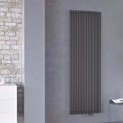 Chorus Curved Radiateur Décoratif Exclusif 1500x430 Anthracite