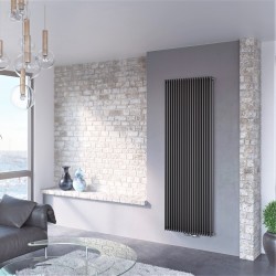 - Chorus Exclusive Decorative Radiator Double Panel 1500x330 Anthracite  - Chorus Exclusive Decorative Radiator Double Panel 1500x330 Anthracite