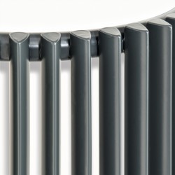 Chorus Köşe Dekoratif Radyatör 1800x340 Antrasit - Thumbnail