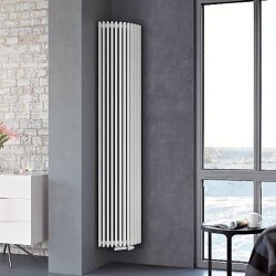- Chorus Corner Exclusive Decorative Radiator 1800x340 White  - Chorus Corner Exclusive Decorative Radiator 1800x340 White