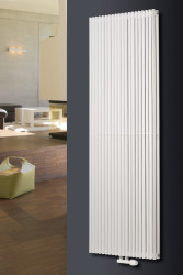 Chorus Radiateur Décoratif Exclusif Panneau double 1500x330 Blanc - Thumbnail