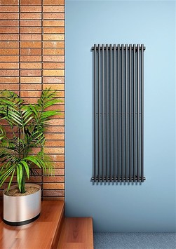  - Cook Sèche Serviettes Décoratif 550x1400 Anthracite