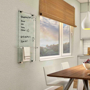 Crystal Electric Glass Towel Warmer 760x1030 Clear 750 Watt - Thumbnail