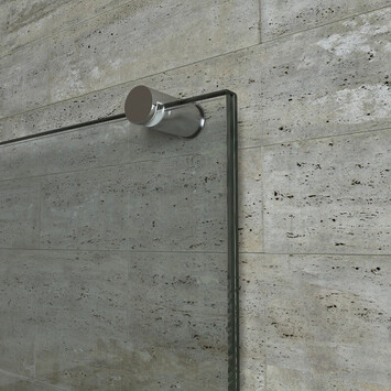 Crystal Electric Glass Towel Warmer 760x1030 Clear 750 Watt - Thumbnail