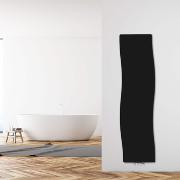 Radiva - Danube İnce Dizayn Havlupan 490x1790 Siyah