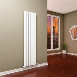 Type 10V Decorative Radiator 1800x440 White (Vertical Radiator)