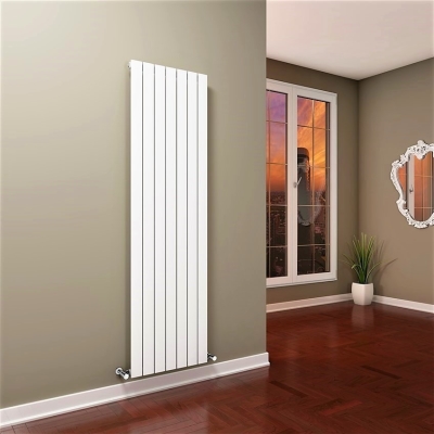 Type 10V Decorative Radiator 1800x514 White (Vertical Radiator)
