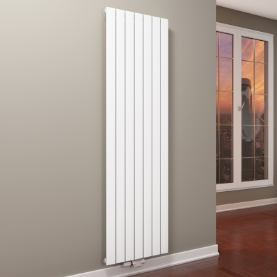Type 10V Decorative Radiator 1800x514 White (Vertical Radiator)