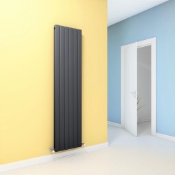 Radiva - Type 20V Decorative Radiator 1800x440 Anthracite (Vertical Radiator) Radiva - Type 20V Decorative Radiator 1800x440 Anthracite (Vertical Radiator)