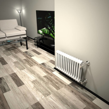  - DL 2 Column Radiator 400x624 White