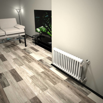  - DL 2 Column Radiator 400x716 White