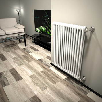  - DL 2 Column Radiator 900x716 White