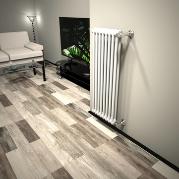  - DL 2 Radiateur à Colonne 1000x394 Blanc
