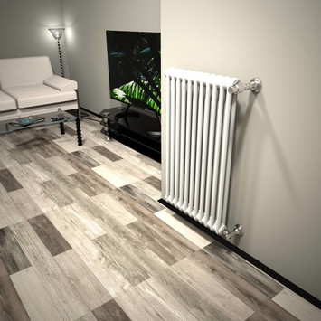  - DL 2 Radiateur à Colonne 900x532 Blanc
