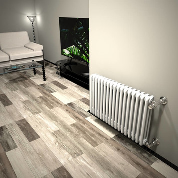  - DL 3 Column Radiator 500x808 White