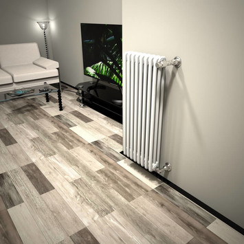  - DL 3 Column Radiator 900x394 White