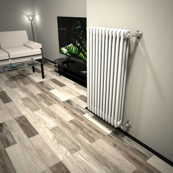  - DL 3 Radiateur à Colonne 1000x532 Blanc