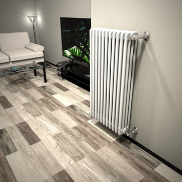  - DL 4 Radiateur à Colonne 1000x532 Blanc